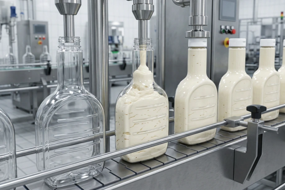 Stability of the container on the conveyor belt