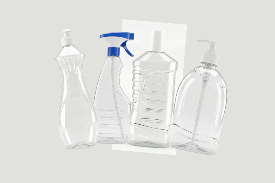High-Quality PET Sanitizer Containers