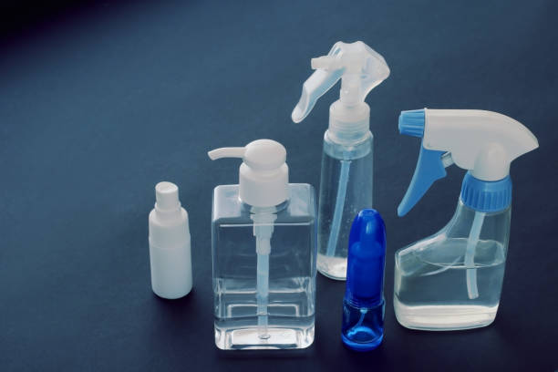 High-Quality PET Sanitizer Containers