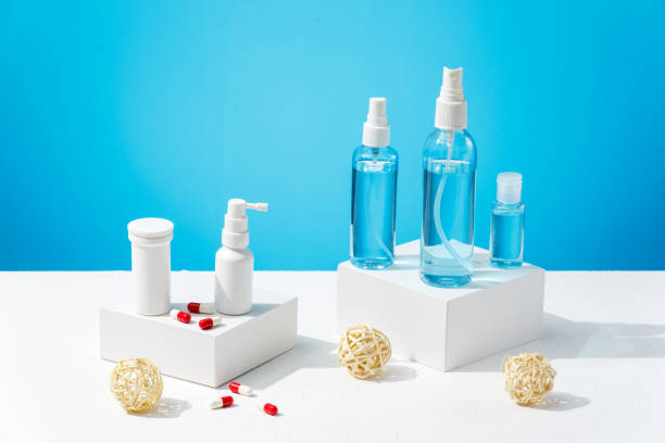 Medical Alcohol and Hand Sanitizer PET Containers